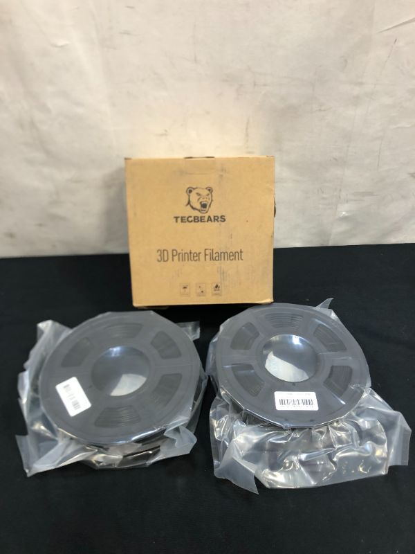 Photo 1 of TECBEARS 3D PRINTER FILAMENT 2 PACK