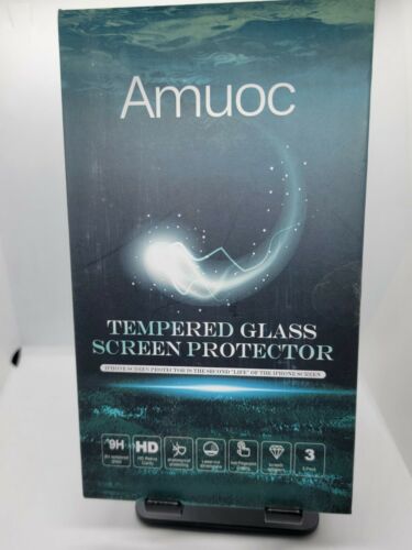Photo 1 of AMUOC TEMPERED GLASS SCREEN PROTECTOR