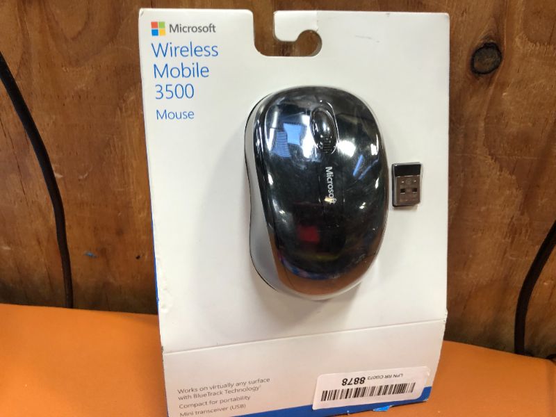 Photo 3 of  Microsoft Wireless Mobile Mouse 3500 - Limited Edition - mouse - 2.4 GHz - black

