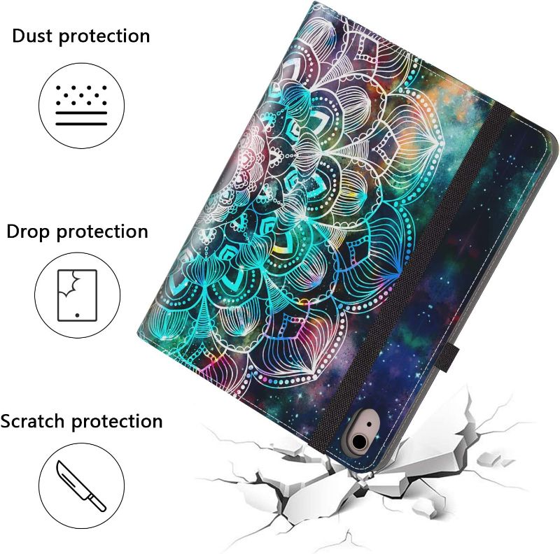 Photo 1 of Retear 360 Degree Rotating Case for iPad 10.9 Inch 2020 - iPad Air 5 /iPad Air 4 Case PU Leather Hard Back Shell Protective Smart Hard Stand Apple Cover for iPad Air 5th/ 4th Gen. Auto Sleep / Wake

