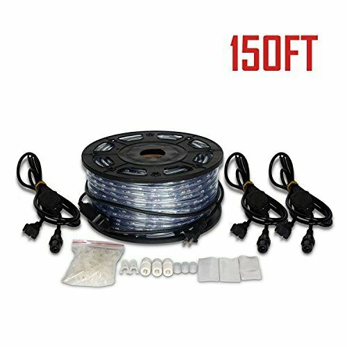 Photo 2 of Ainfox LED Rope Light 150Ft 1620 LEDs Indoor Outdoor Waterproof LED Strip Light...
