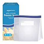 Photo 1 of  Amazon Basics Freezer Gallon Bags, 120 Count 