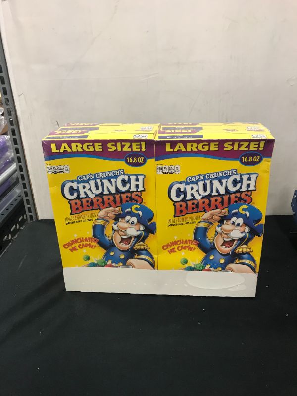 Photo 3 of 4 pack of cap n crunch berries 16.8 oz ( 05/29/2022)