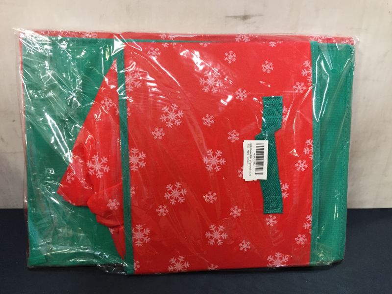Photo 4 of Christmas Light Storage Box with 3 Cardboard Wraps Holiday Christmas Light Bulbs Storage Containers Xmas Light Storage Organizers Bins (1, Red)
