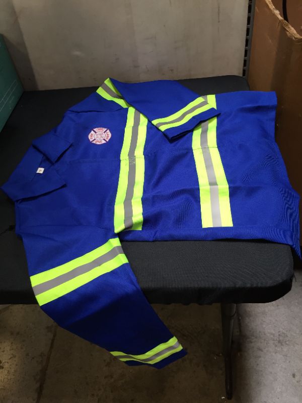 Photo 2 of fire dept costume for kids size M