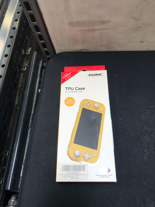 Photo 2 of ECHZOVE TPU Case Compatible with Switch Lite, Clear Protective Case Compatible with Switch Lite with Tempered Glass Screen Protector - Yellow
