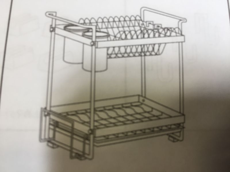 Photo 1 of Dish Drying Rack 3 Tier Trainer For Saving Space