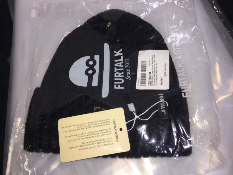 Photo 1 of FURTALK Beanie Hat for Women Men Winter Hat Womens Cuffed Beanies Knit Skull Cap Warm Ski Hats (ONE SIZE FITS MOST)

