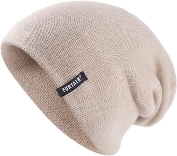 Photo 1 of FURTALK Beanie for Men Women Cuffed Plain Skull Hat Unisex Winter Knit Cap Men and Womens Beanie (ONE SIZE FITS MOST)
