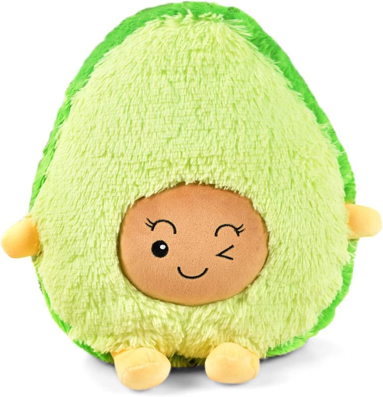 Photo 1 of Avocado Plush Stuffed Animals 16 Inch Hugging Pillow, Super Soft, Kawaii Avocado Gift for Girl and Boy, WANGGOOH.
