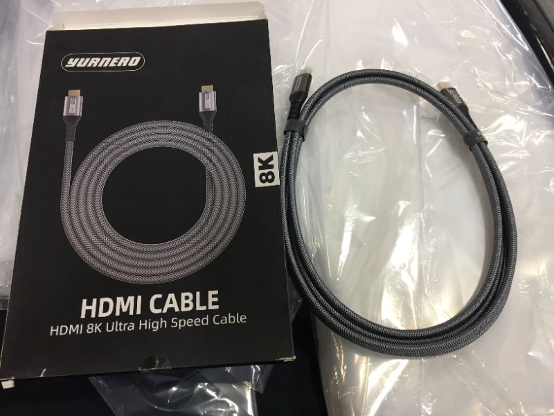 Photo 2 of HDMI 2.1 Cable 10ft, Yurnero 8K High Speed 48Gbps Ultra HD HDMI to HDMI Cable8K@60Hz,4K@120Hz,HDMI Cord