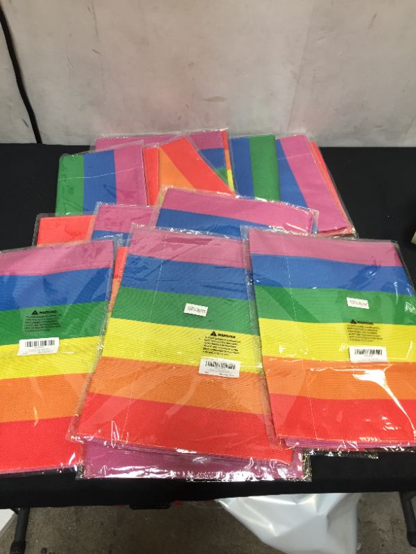 Photo 1 of 13 PACK OF RAINBOW FLAG 