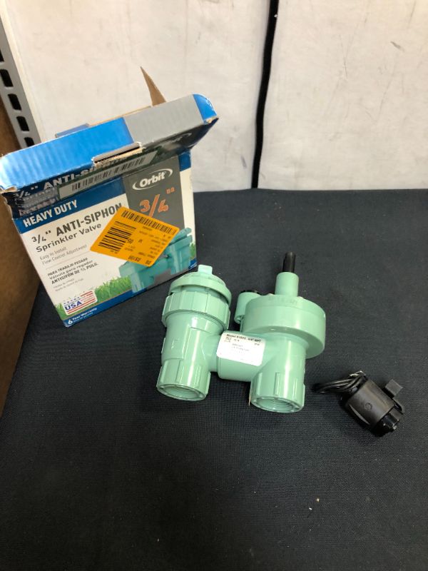Photo 1 of 3/4 in. Plastic FPT Automatic Anti-Siphon Zone Valve
