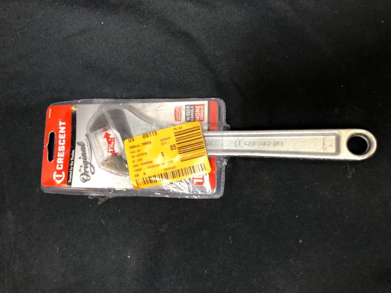 Photo 1 of 10 in. Adjustable Wrench
