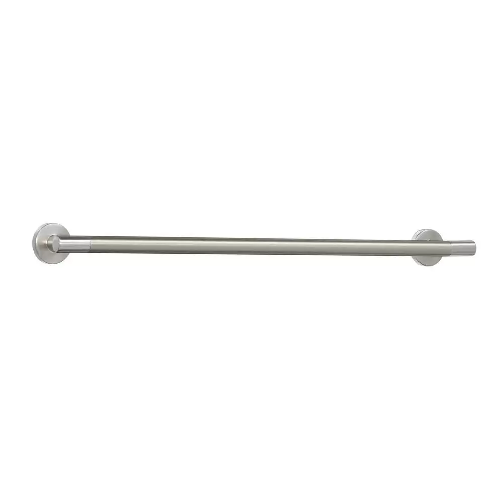 Photo 1 of Delta SDBR008-BN-R Silver Lyndall 20 inch Handles for Sliding Shower or Bathtub
