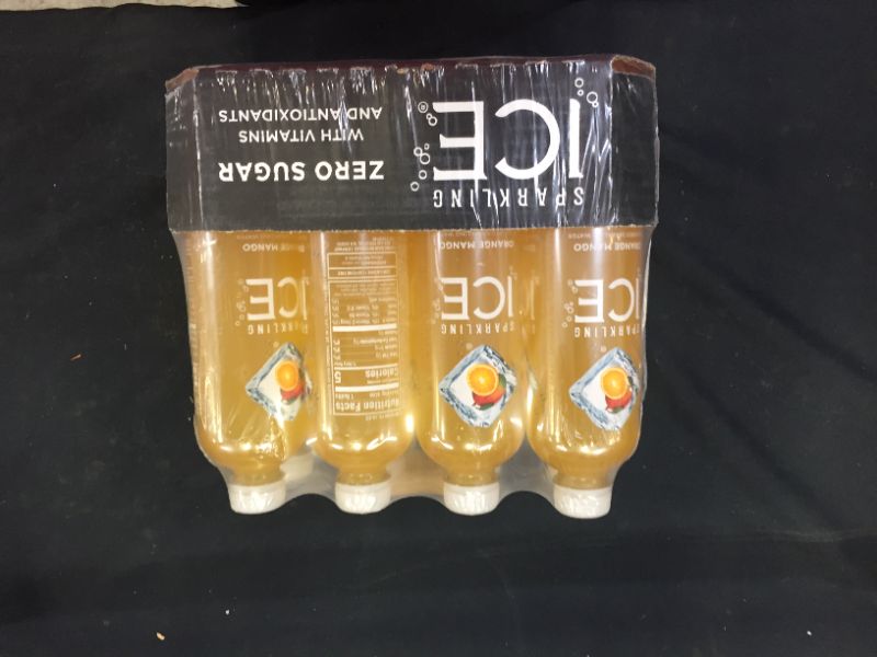 Photo 2 of  2 Sparkling Ice, Orange Mango Sparkling Water, Zero Sugar Flavored Water, with Vitamins and Antioxidants, Low Calorie Beverage, 17 fl oz Bottles (Pack of 12) 24CT
