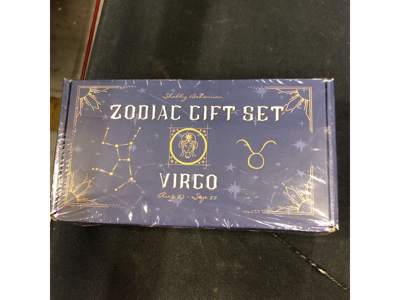 Photo 1 of zodiac crystal gift set - virgo