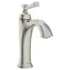 Photo 1 of American Standard Rumson Single Hole Single-Handle Bathroom Faucet in Brushed Nickel