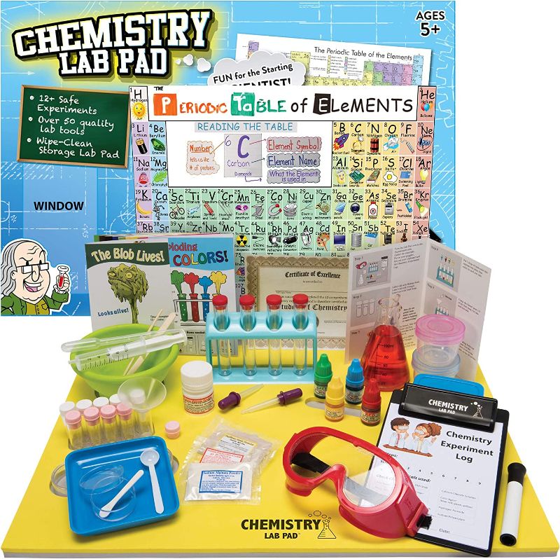Photo 1 of Ben Franklin Toys Chemistry Lab Pad Science Kit
