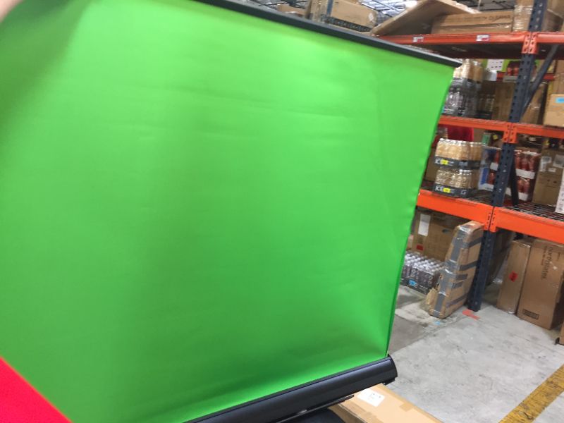 Photo 1 of 59" pull down green screen backdrop 