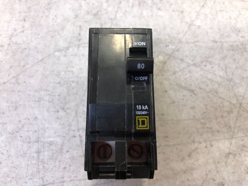 Photo 2 of QO 80 Amp 2-Pole Circuit Breaker
