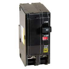 Photo 1 of QO 80 Amp 2-Pole Circuit Breaker
