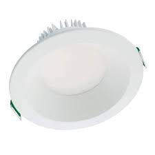 Photo 1 of LCR8 8 in. Soft White Selectable CCT Integrated LED Recessed Light with Round Surface Mount White Trim Retrofit Module
