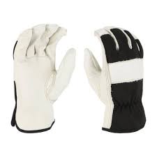 Photo 1 of Men's Large Grain Cowhide Leather Driver Gloves 2 pack size L
