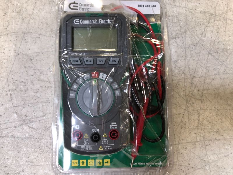 Photo 2 of Auto Ranging Multimeter 600V
