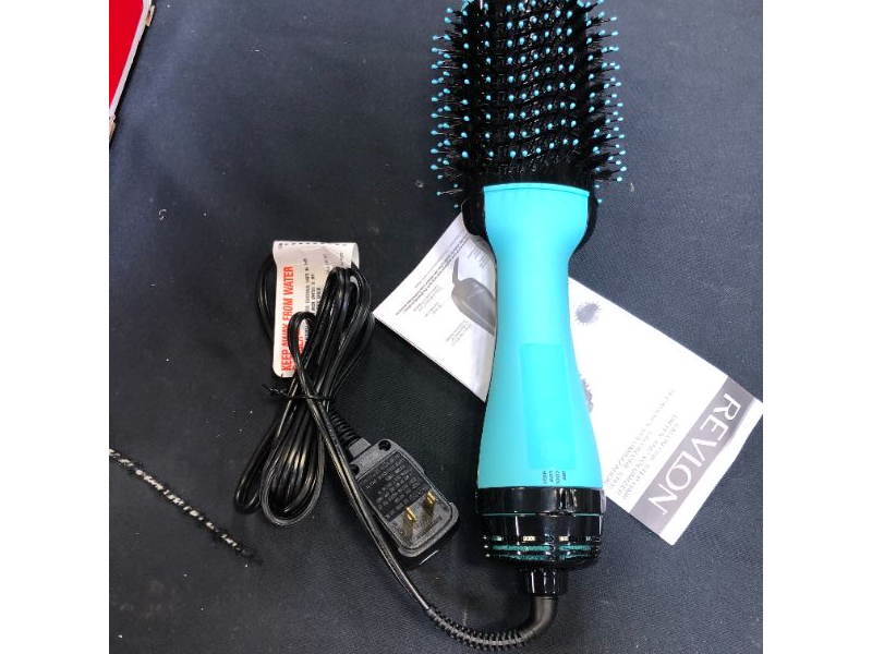 Photo 2 of REVLON One-Step Volumizer Original 1.0 Hair Dryer and Hot Air Brush, Mint
