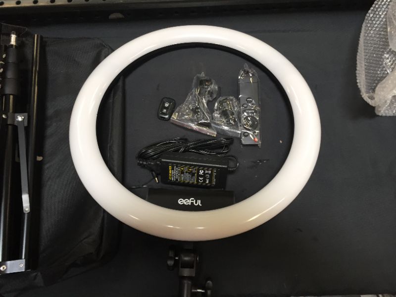 Photo 5 of 18'' Ring Light with  Extendable Tripod Stand, Sensyne LED Circle Lights with Phone Holder 