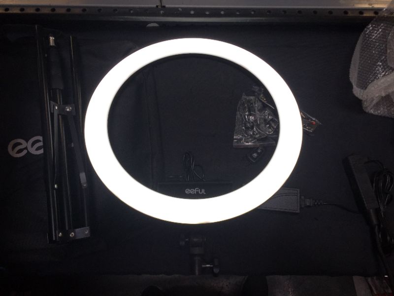 Photo 5 of 18'' Ring Light with  Extendable Tripod Stand, Sensyne LED Circle Lights with Phone Holder 