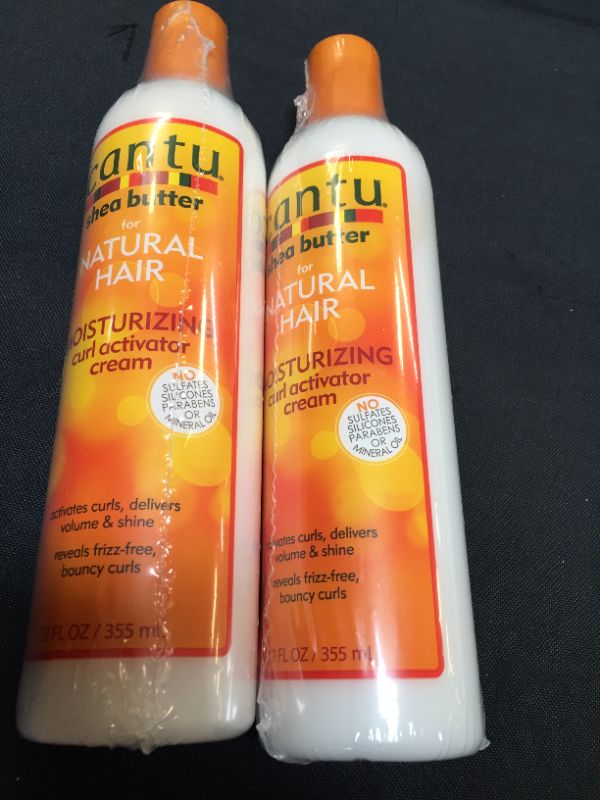 Photo 2 of Cantu Shea Butter Moisturizing Curl Activator Cream (2 Pack of 12 Oz.)
