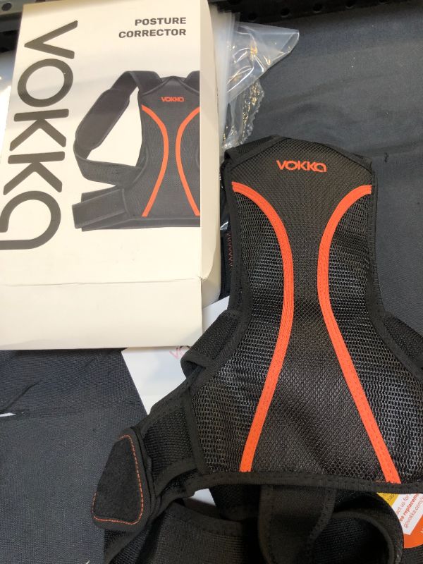 Photo 2 of VOKKA Posture Corrector for Men and Women, Back Brace, Provides Pain Relief for Neck, Back, and Shoulders, Adjustable and Breathable, Posture Support, Improves Posture and Provides Back Support, 


