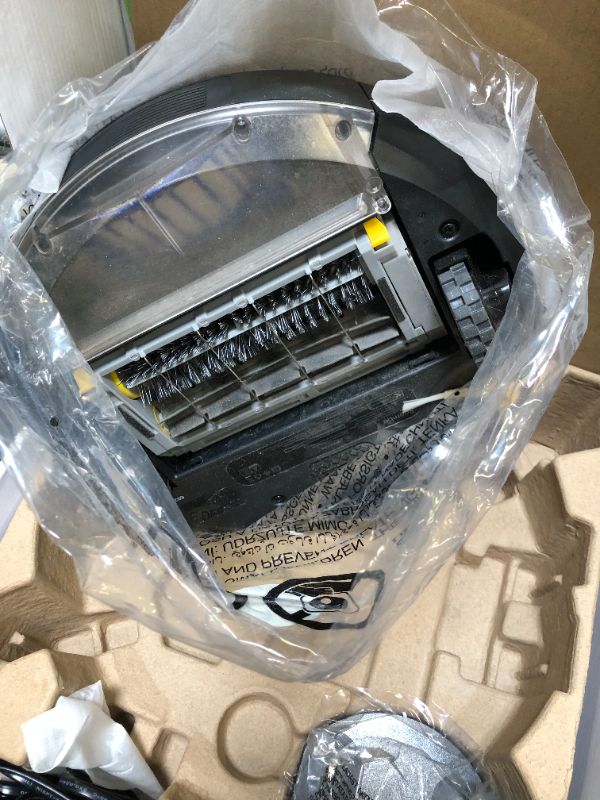 Photo 1 of iRobot Roomba 692 Robot Vacuum-Wi-Fi Connectivity, Personalized Cleaning Recommendations, Works with Alexa, Good for Pet Hair, Carpets, Hard Floors, Self-Charging, Charcoal Grey
