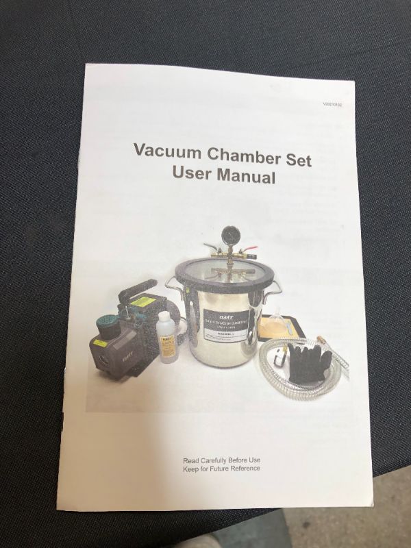 Photo 3 of 3.5cfm Vacuum Pump and 3 Gallon Vacuum Chamber Kit for Casting Degassing HVAC Service
