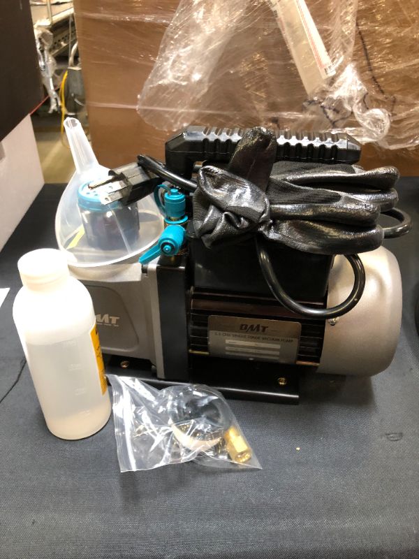 Photo 4 of 3.5cfm Vacuum Pump and 3 Gallon Vacuum Chamber Kit for Casting Degassing HVAC Service
