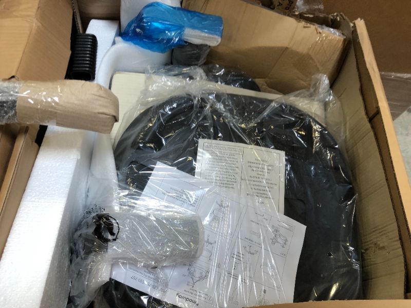 Photo 1 of Modway EEI-757-BLK Articulate Ergonomic Mesh Office Chair in Black
missing pieces of hardware