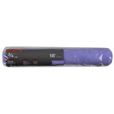Photo 1 of 18 in. x 3/4 in. High-Capacity Polyester Knit Paint Roller Cover (3-Pack)
