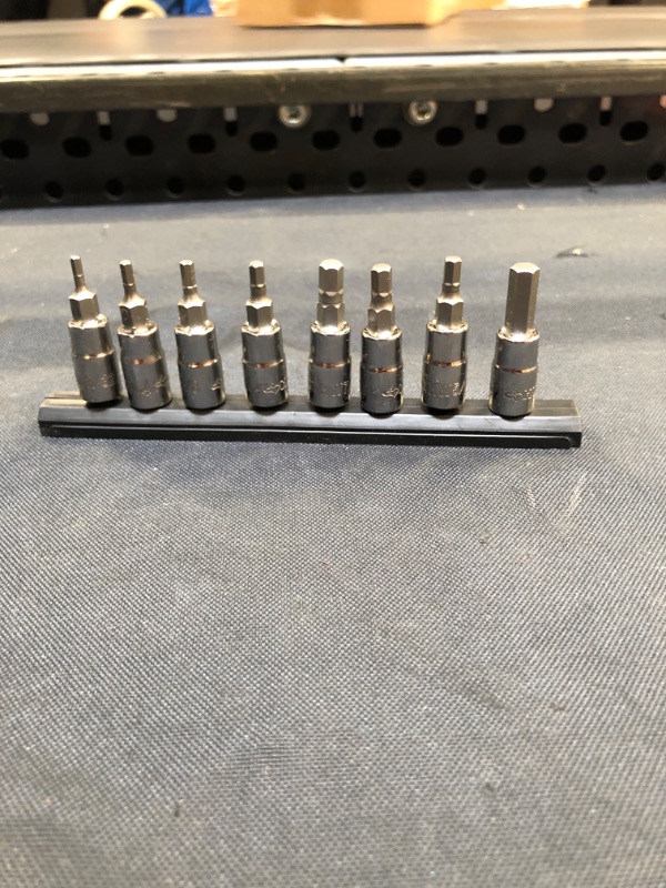 Photo 2 of 1/4 in. Drive SAE Hex Bit Socket Set (8-Piece)
