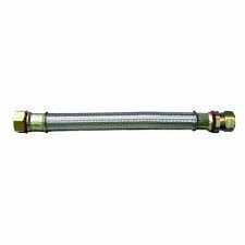 Photo 1 of 3/4 in. FIP x 7/8 in. Compression x 18 in. Stainless Steel Water Heater Supply Line
