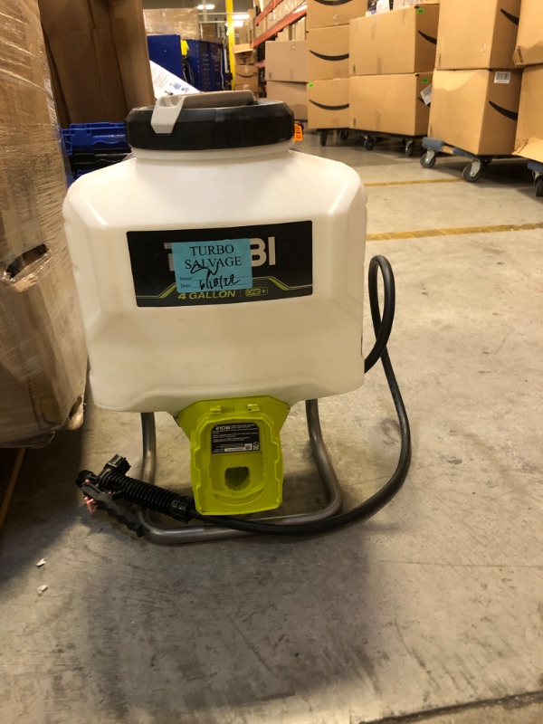 Photo 2 of 18V ONE+™ 4 GALLON BACKPACK CHEMICAL SPRAYER