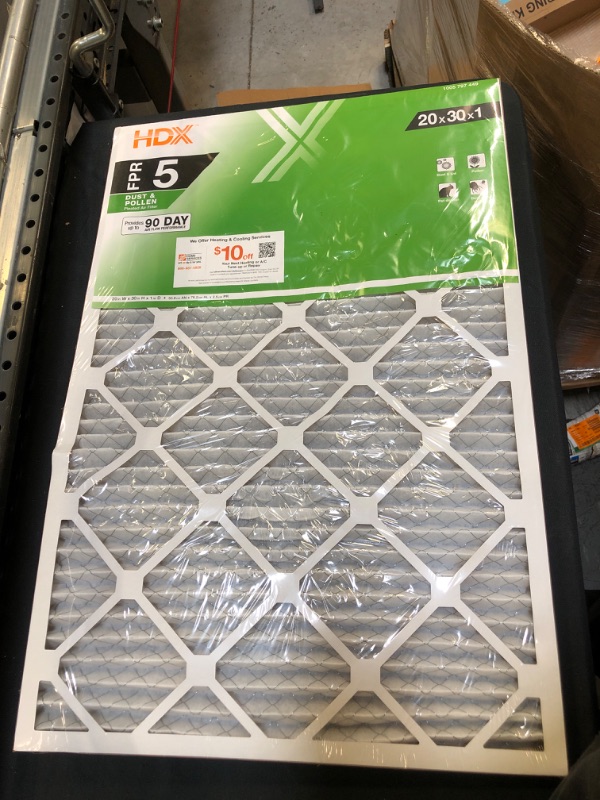 Photo 2 of 20 in. x 30 in. x 1 in. Standard Pleated Air Filter FPR 5
