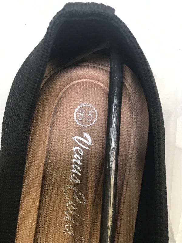 Photo 2 of womens flats shoes black size 8.5 