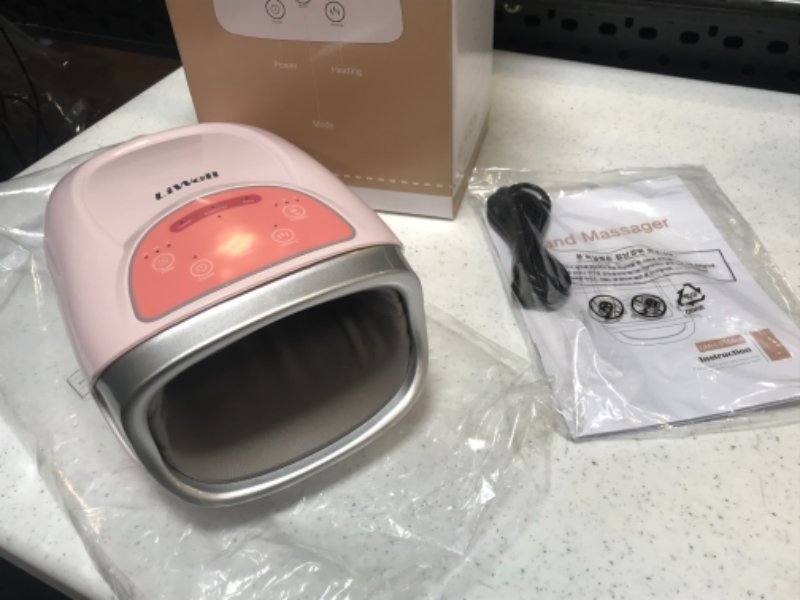 Photo 4 of LiWell from South Korea, Air Pressure Hand Massager, Wireless, Acupressure, 3 Modes, 3 Strength Levels, Massage Machine, Powerful & Easy to use, Muscle Relaxation. (not Including Adapter) [ unable to test in warehouse] 
