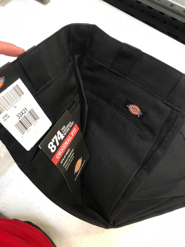 Photo 3 of Dickies Men's Original 874 ® Work Pants - Black Size 33 31 (874)
