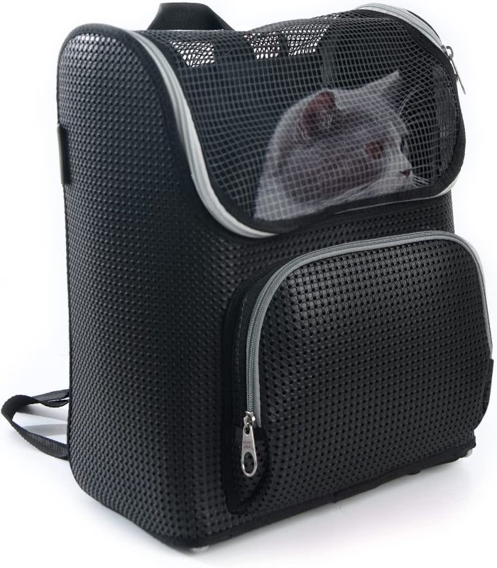 Photo 1 of PETERPOINT Cat Carriers and Dog Carrier for Small and Medium Pets,Airline Cpproved Pet Carrier Soft Faced Foldable Cat Carrier.
