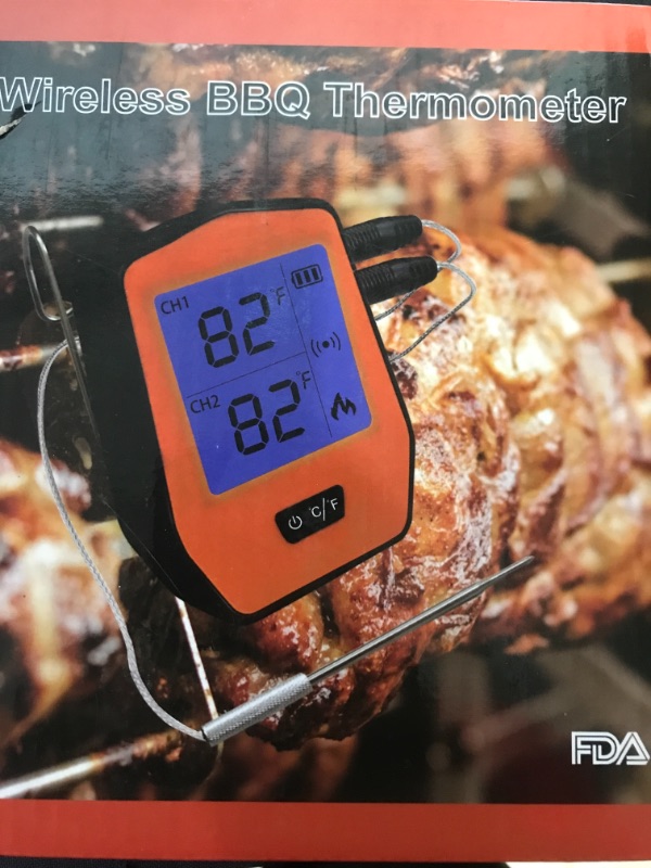 Photo 1 of GIANTEK WIRELESS REMOTE SMART BBQ THERMOMETER