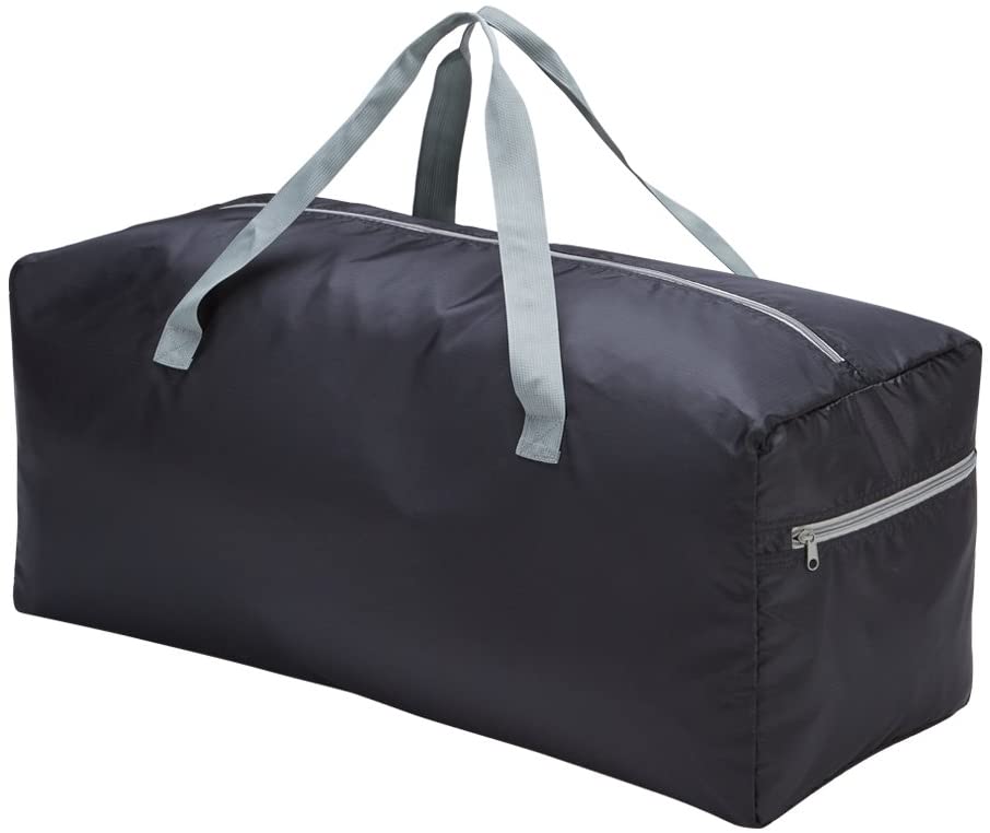 Photo 1 of Foldable Duffel Bag 31.5" / 90L Lightweight with Water Rresistant for Travel (black)

