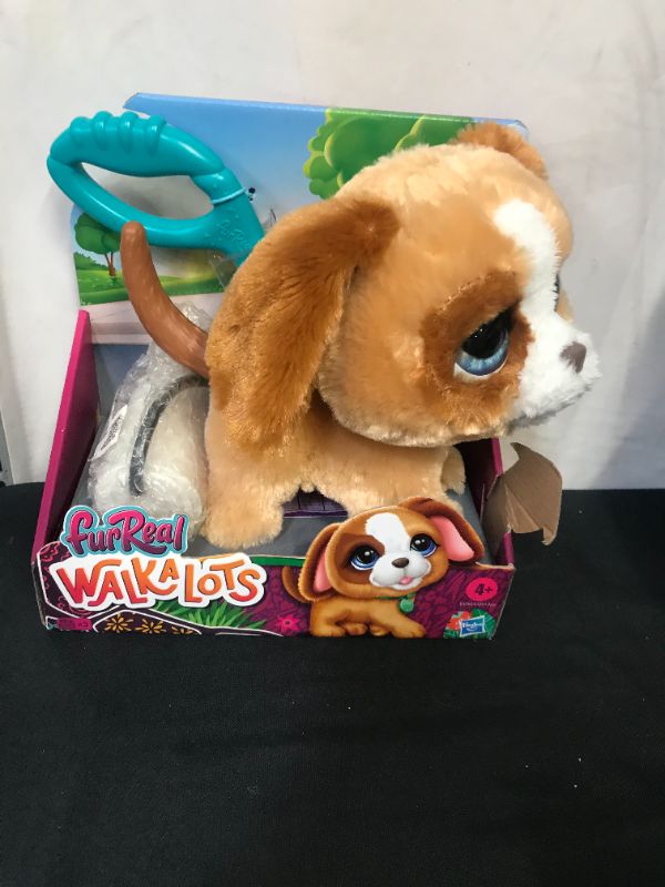 Photo 2 of FurReal Walkalots Big Wags Puppy, for Kids Ages 4 and up, Includes Leash
